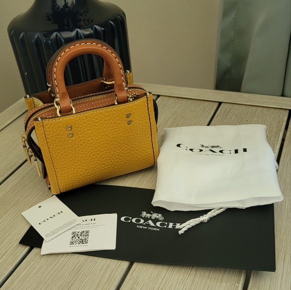 Coach Rogue 12 in Colorblock mini bag - Picture 7 of 16